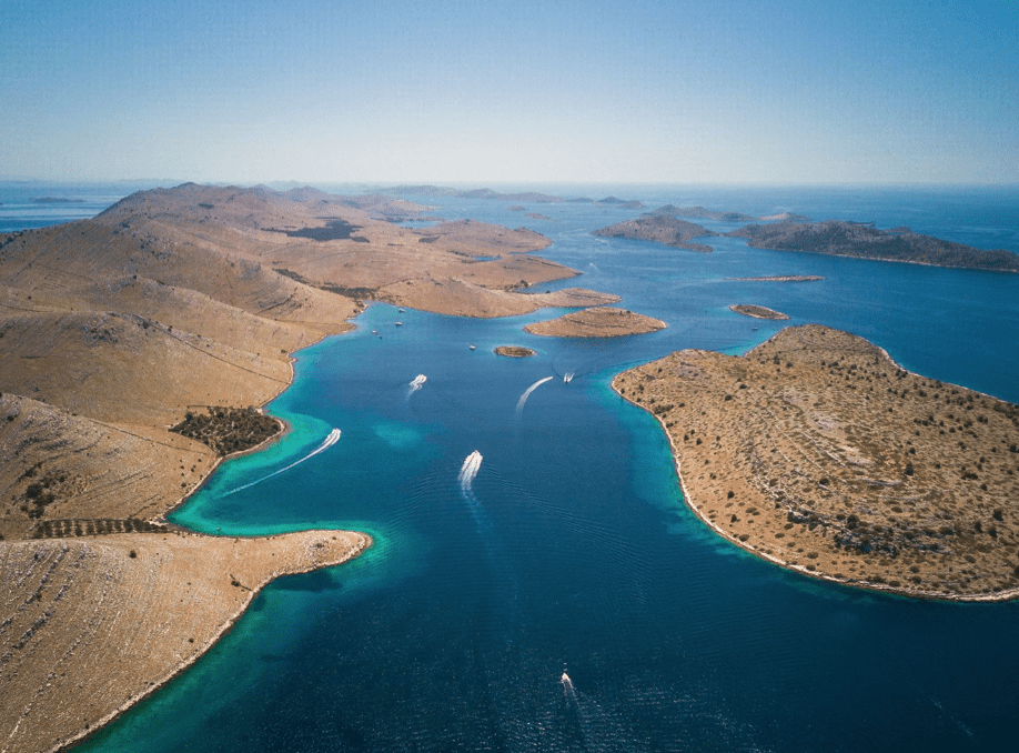 Sailing through Croatian national parks